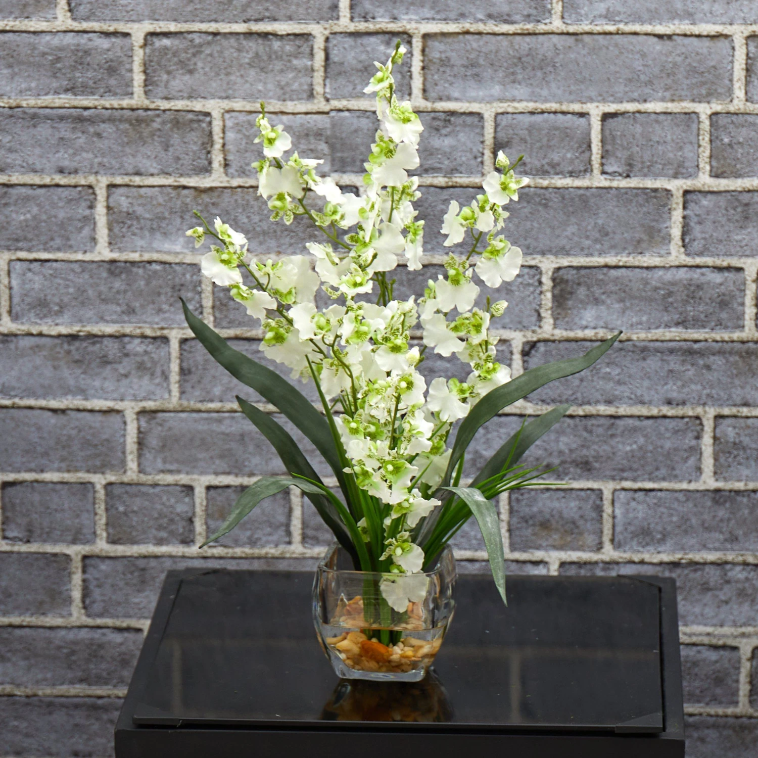 Dancing Lady Orchid Liquid Illusion Silk Flower Arrangement 9 Dancing Lady Orchid Liquid Illusion Silk Flower Arrangement - Image 7