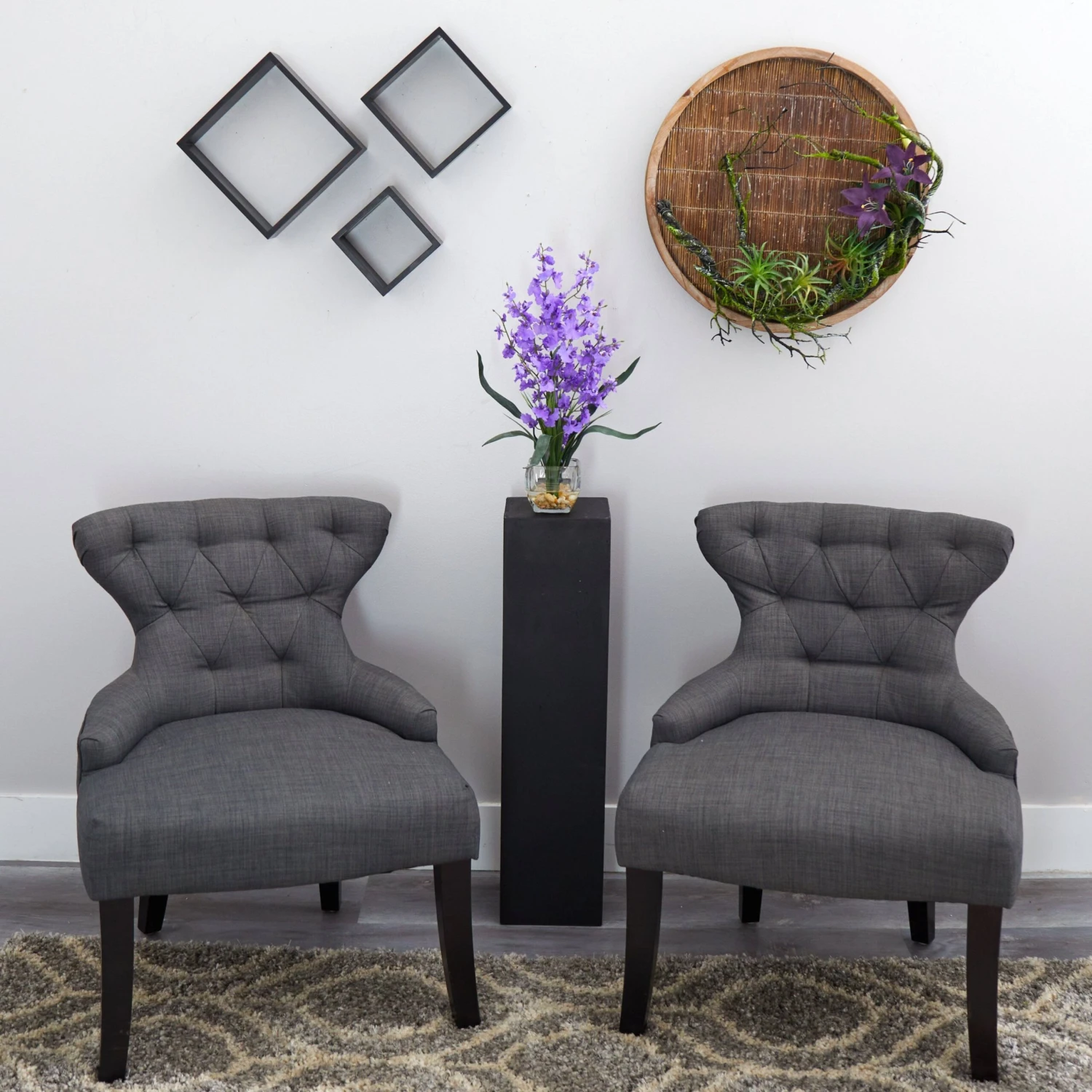 Dancing Lady Orchid Liquid Illusion Silk Flower Arrangement 10 Dancing Lady Orchid Liquid Illusion Silk Flower Arrangement - Image 8