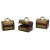 Decorative Chest W/Map (Set Of 3) -Artificial Flowers Sale artificial decorative chest wmap set of 3 nearly natural 376008