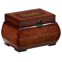 Decorative Lacquered Wood Chests (Set Of 2) -Artificial Flowers Sale artificial decorative lacquered wood chests set of 2 nearly natural 243227