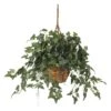 English Ivy Hanging Basket Silk Plant 2 English Ivy Hanging Basket Silk Plant -Artificial Flowers Sale artificial english ivy hanging basket silk plant nearly natural 372088