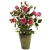 French Rose Garden -Artificial Flowers Sale artificial french rose garden nearly natural 981810