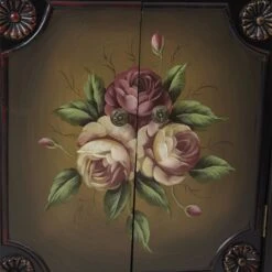 French Vintage Style Floor Cabinet -Artificial Flowers Sale artificial french vintage style floor cabinet nearly natural 580988