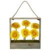 Gerber Daisy Garden In Hanging Frame 2 Gerber Daisy Garden In Hanging Frame -Artificial Flowers Sale artificial gerber daisy garden in hanging frame nearly natural 149093