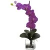 Giant Phal Orchid W/Vase Arrangement -Artificial Flowers Sale artificial giant phal orchid wvase arrangement nearly natural orchid 848410