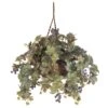 Grape Leaf Hanging Basket Silk Plant -Artificial Flowers Sale artificial grape leaf hanging basket silk plant nearly natural 951710