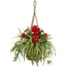 Hibiscus & Spider Artificial Plant In Hanging Basket 2 Hibiscus & Spider Artificial Plant In Hanging Basket -Artificial Flowers Sale artificial hibiscus spider artificial plant in hanging basket nearly natural 521258