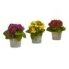 Kalanchoe Artificial Arrangements (Set Of 3) 1 Kalanchoe Artificial Arrangements (Set Of 3) -Artificial Flowers Sale artificial kalanchoe artificial arrangements set of 3 nearly natural 224696