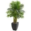 Kentia Palm Artificial Tree In Black Planter -Artificial Flowers Sale artificial kentia palm artificial tree in black planter nearly natural 692458