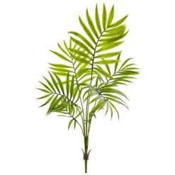 Mini Areca Palm Artificial Bush (Set Of 6)