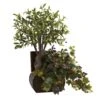 Olive Tree & Grape Leaf W/Chest -Artificial Flowers Sale artificial olive tree grape leaf wchest nearly natural 831974