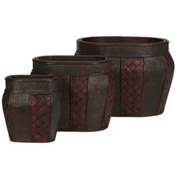 Oval Decorative Planter (Set Of 3)