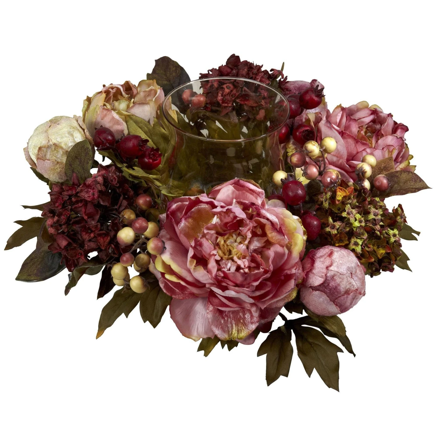 Peony Hydrangea Candelabrum 4 Peony Hydrangea Candelabrum - Image 2