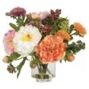 Artificial Peony Arrangement -Artificial Flowers Sale artificial peony silk arrangement nearly natural 295810