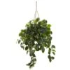 Pothos Hanging Basket UV Resistant (Indoor/Outdoor) 1 Pothos Hanging Basket UV Resistant (Indoor/Outdoor) -Artificial Flowers Sale artificial pothos hanging basket uv resistant indooroutdoor nearly natural 412438