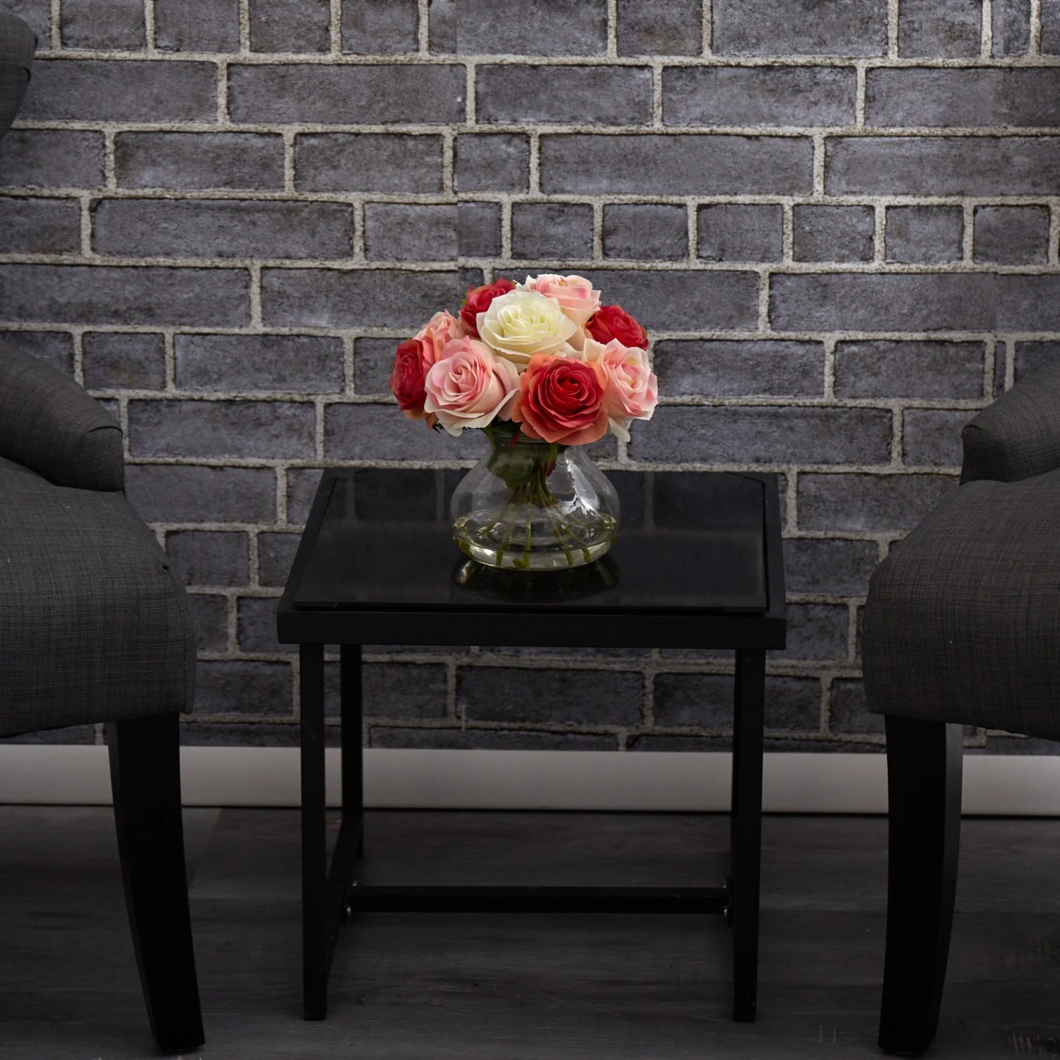 Rose Arrangement W/Vase 20 Rose Arrangement W/Vase - Image 18