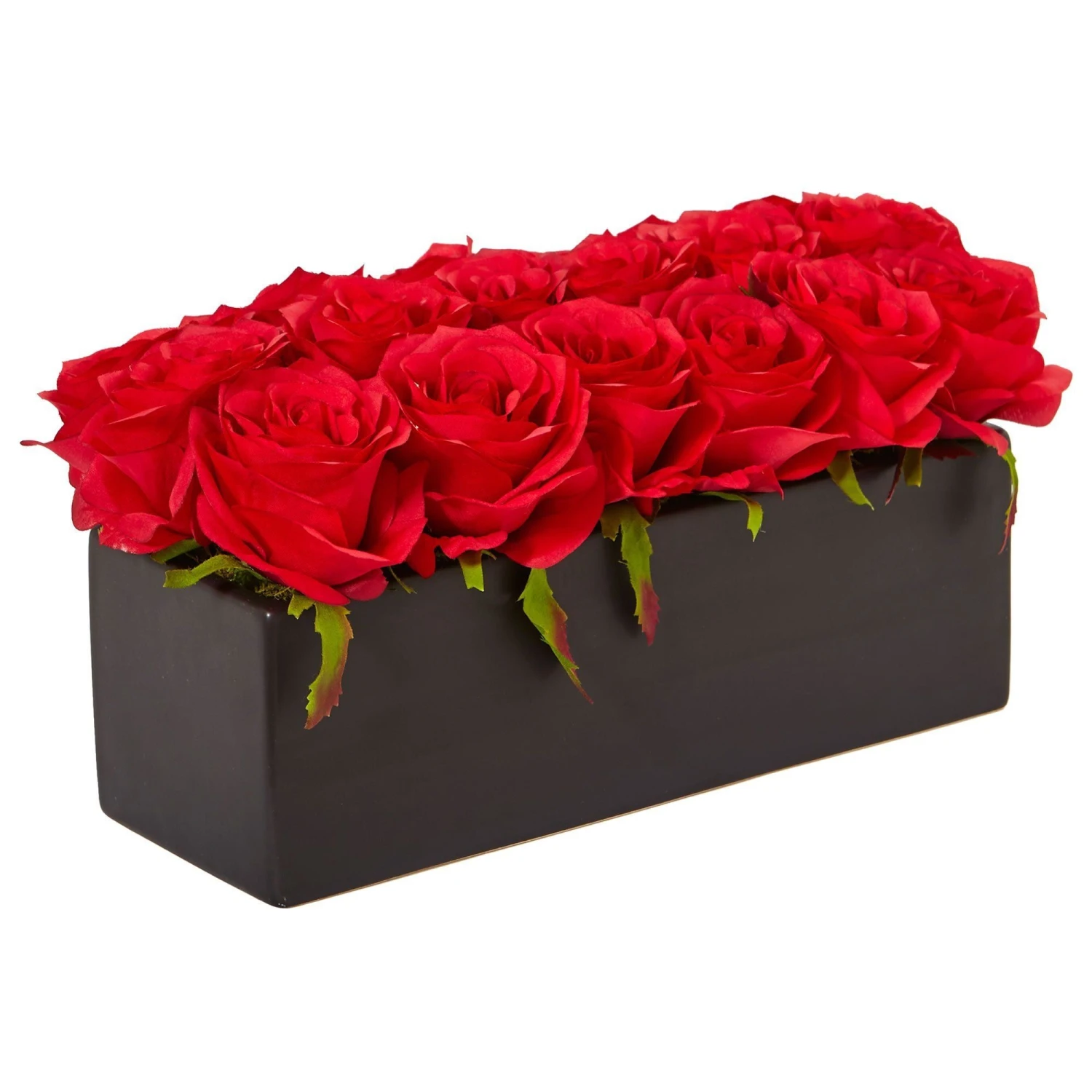 Roses In Rectangular Planter 22 Roses In Rectangular Planter - Image 20