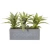 Sansevieria Artificial Plant In Stone Planter -Artificial Flowers Sale artificial sansevieria artificial plant in stone planter nearly natural 588615