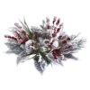 Snowy Magnolia Berry Artificial Arrangement Candelabrum -Artificial Flowers Sale artificial snowy magnolia berry artificial arrangement candelabrum nearly natural 991263