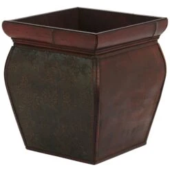 Square Planters W/Rim (Set Of 4) -Artificial Flowers Sale artificial square planters wrim set of 4 nearly natural 320114