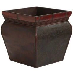 Square Planters W/Rim (Set Of 4) -Artificial Flowers Sale artificial square planters wrim set of 4 nearly natural 485622