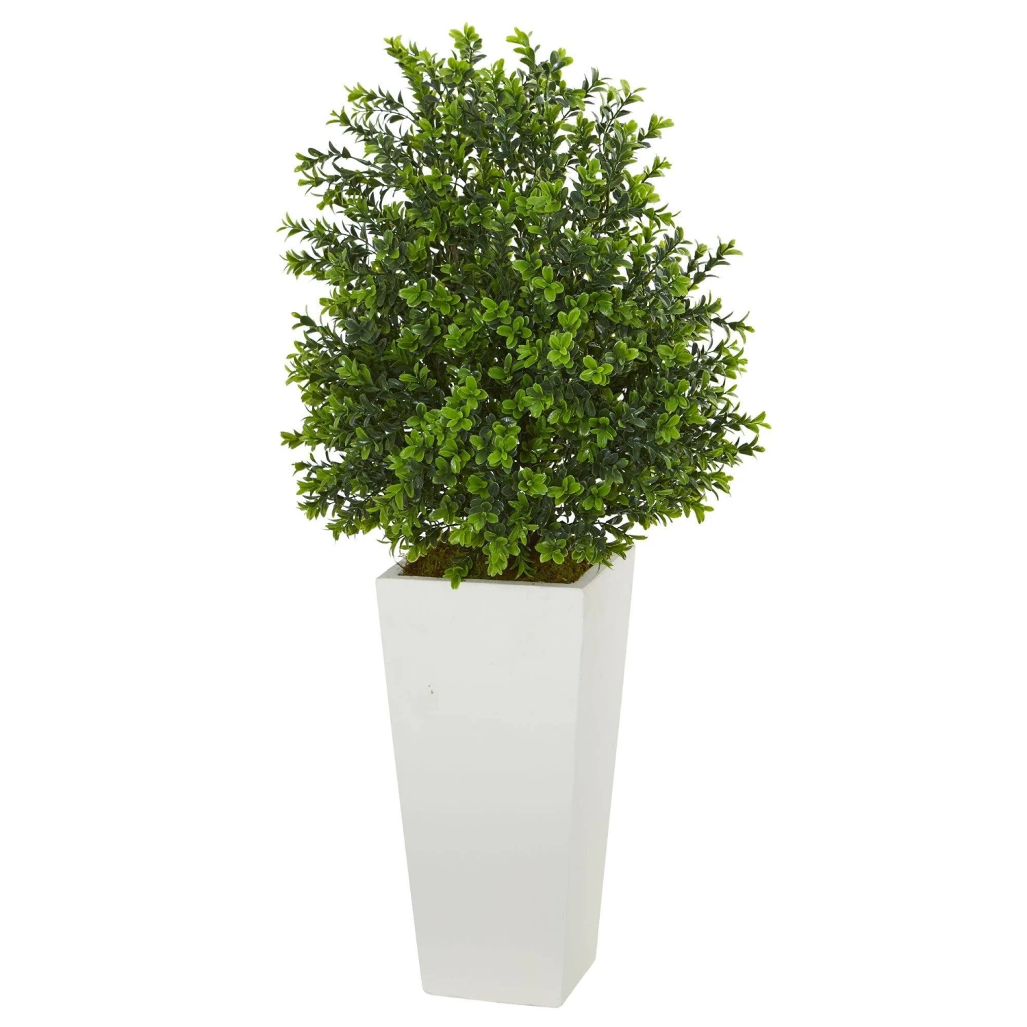 Sweet Grass Artificial Plant In White Tower Planter (Indoor/Outdoor) 3 Sweet Grass Artificial Plant In White Tower Planter (Indoor/Outdoor)