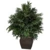Triple Bamboo Palm W/Decorative Planter Silk Plant -Artificial Flowers Sale artificial triple bamboo palm wdecorative planter silk plant nearly natural 884142